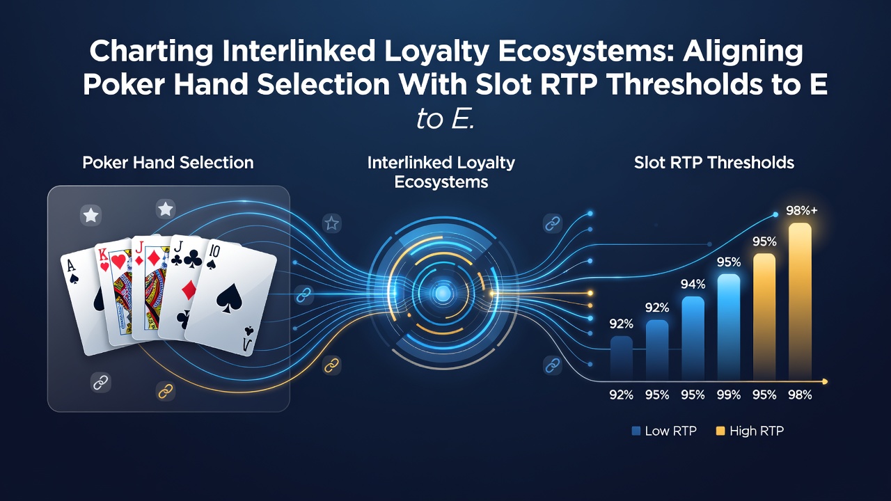 Detailed flowchart illustrating how poker hand decisions feed into slot RTP calculations and bonus extension triggers
