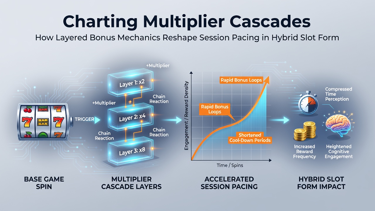 Graph illustrating changes in spin frequency and bonus activation rates across extended hybrid slot sessions
