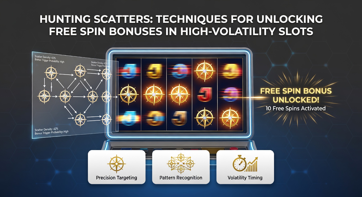 Close-up of a slot paytable illustrating scatter-triggered free spin mechanics, with bonus details and volatility indicators