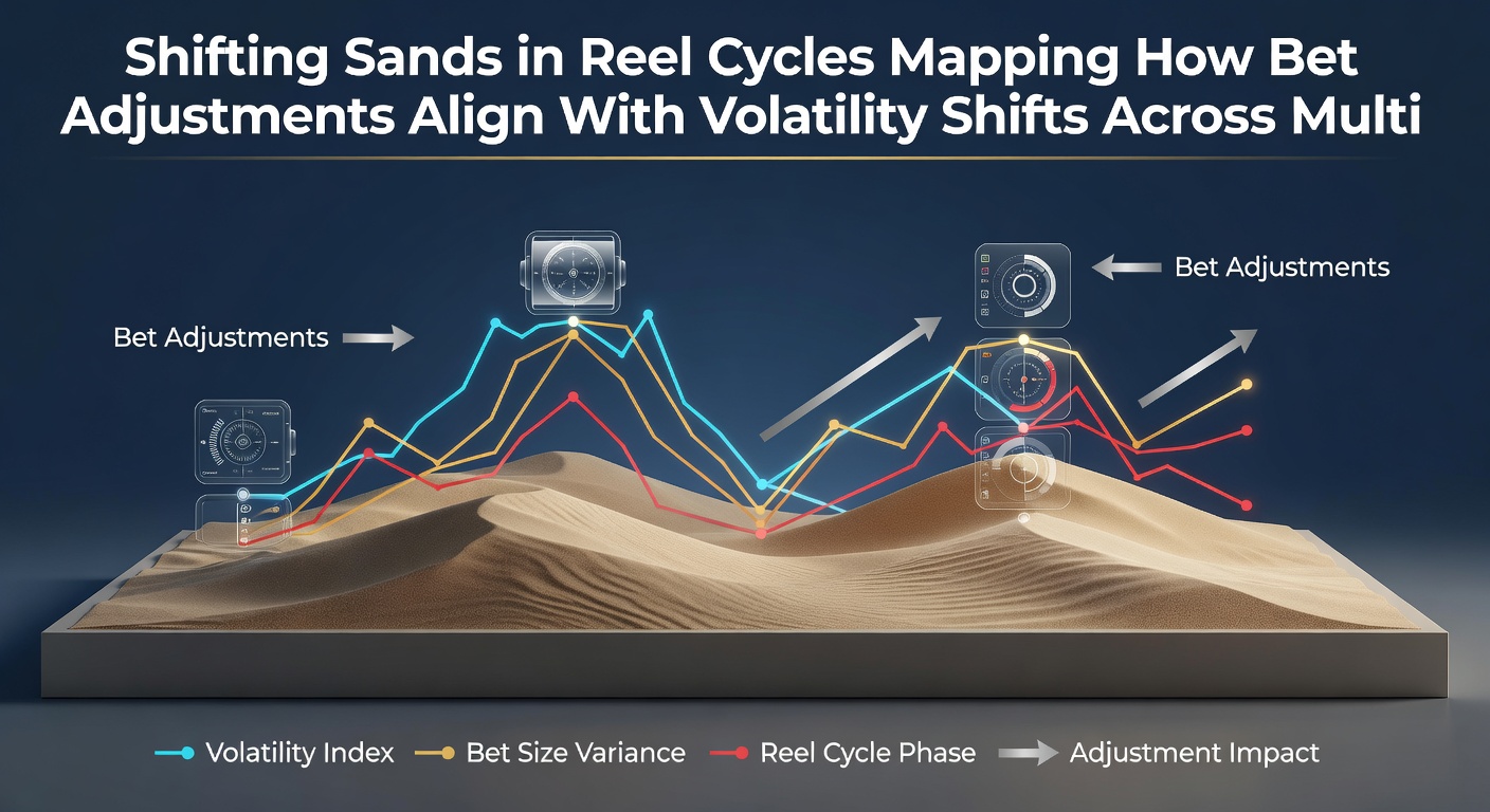Analytics dashboard showing bet size fluctuations matched to volatility indexes from several game providers